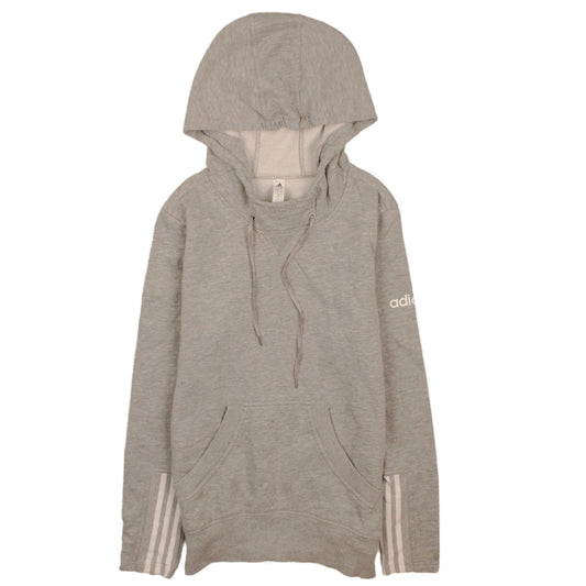Womens UK Size S adidas Grey Pullover Hoodie