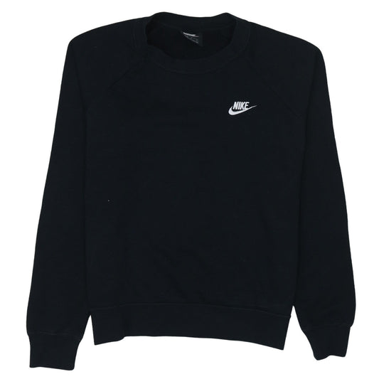 Mens UK Size S Nike Black Pullover Sweatshirt