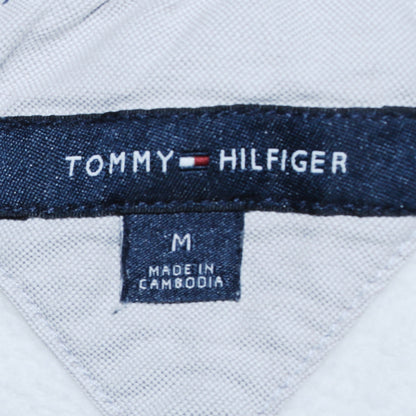 Tommy Hilfiger Men's White Full Zip Logo Hoodie Size M
