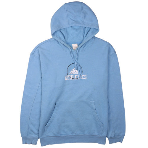 Mens UK Size L adidas Blue Pullover Hoodie