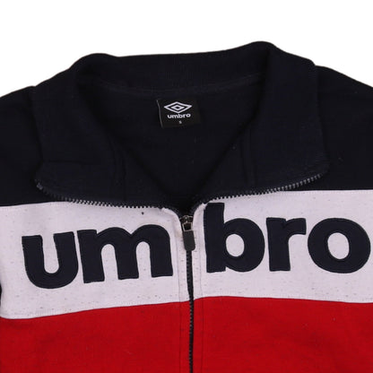 Umbro Men's Multicoloured Small Track Jacket Full Zip Retro Style