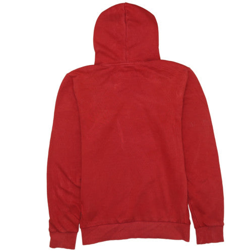 Mens UK Size M PUMA Red Pullover Hoodie
