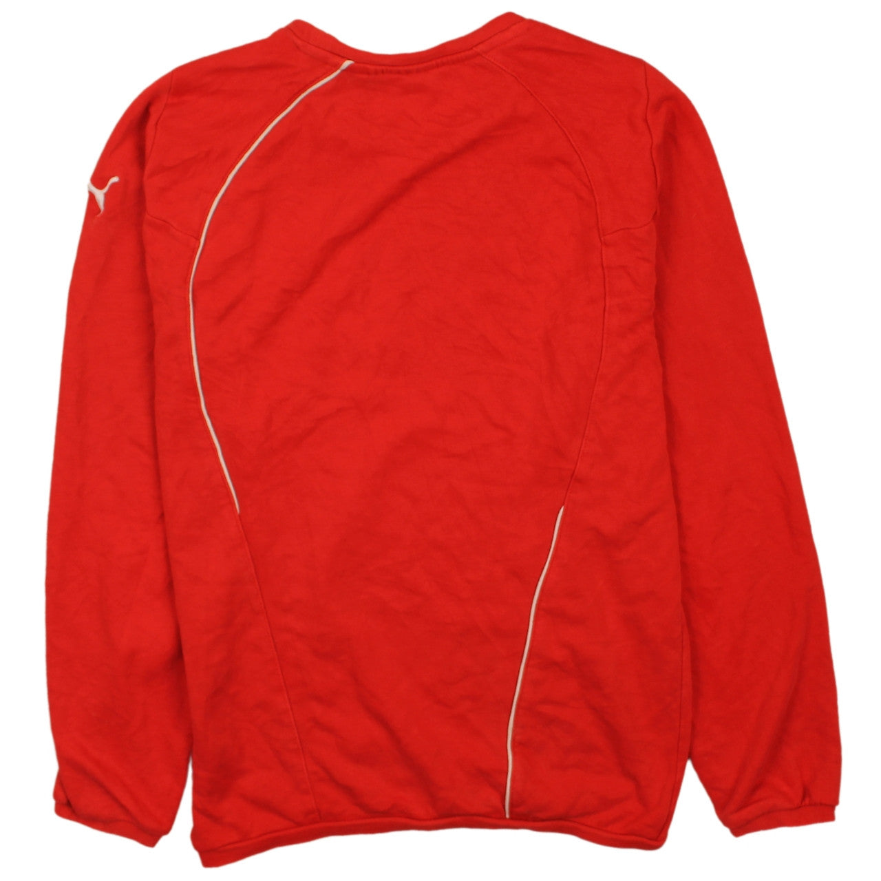 Mens UK Size XS PUMA Red Pullover Sweatshirt