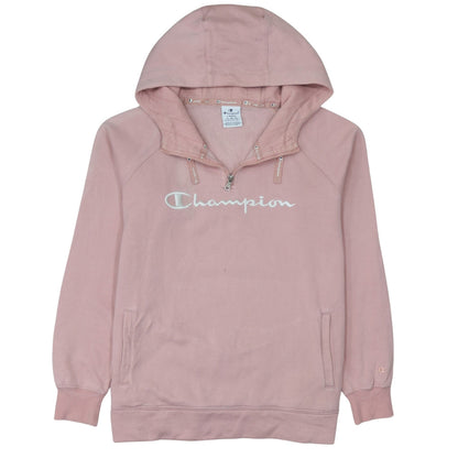 Womens UK Size L Champion Pink Pullover Hoodie