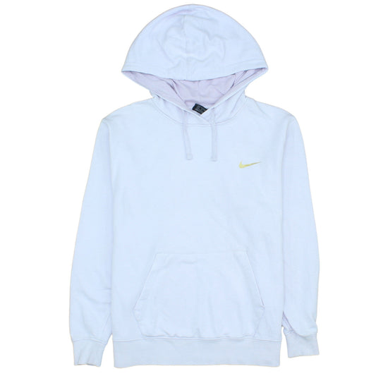 Womens UK Size M Nike White Pullover Hoodie