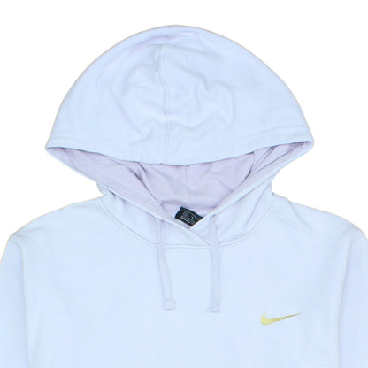 Womens UK Size M Nike White Pullover Hoodie