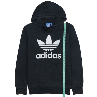 Mens UK Size S adidas Black Pullover Hoodie