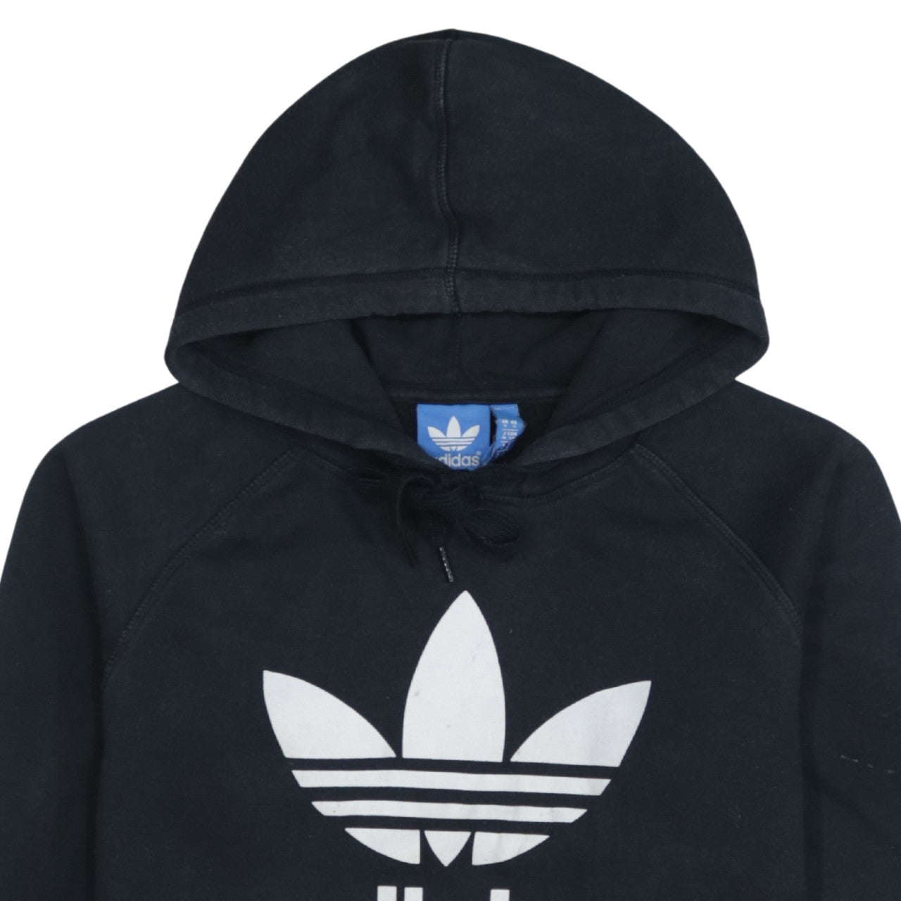 Mens UK Size S adidas Black Pullover Hoodie