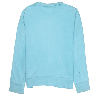 Adidas Women's Blue Track Jacket Size 18 Full Zip Essentials