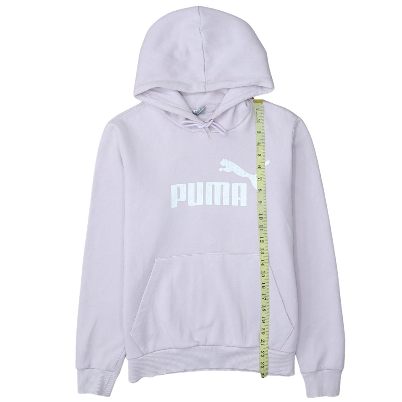 Womens UK Size L PUMA Purple Pullover Hoodie
