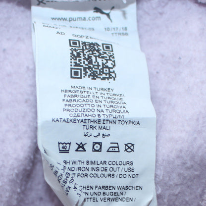 Womens UK Size L PUMA Purple Pullover Hoodie