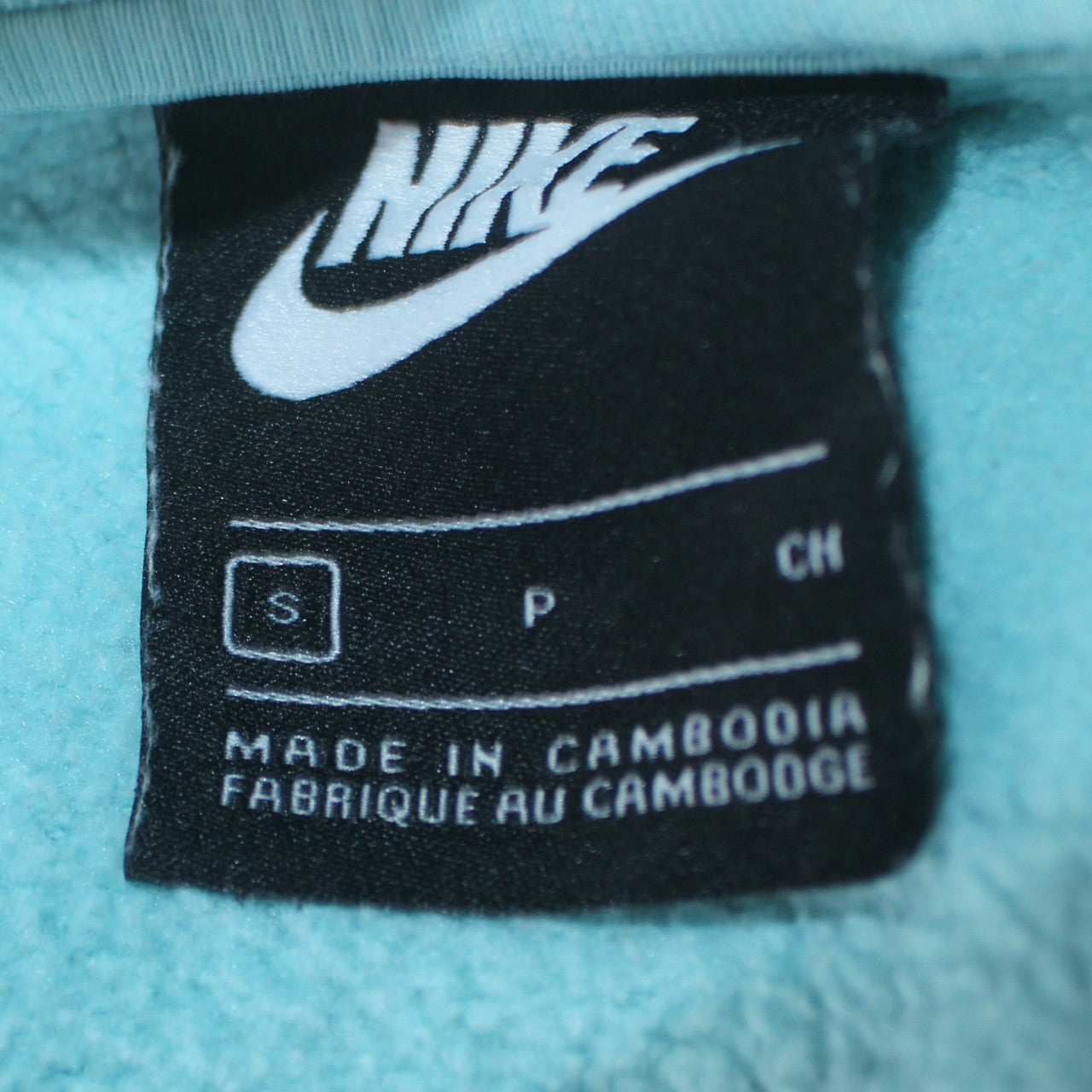 Womens UK Size S Nike Blue Pullover Sweatshirt