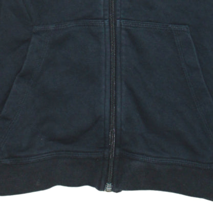 Nike Boys Black Full Zip Hoodie M (137-147cm) Fleece Sweatshirt