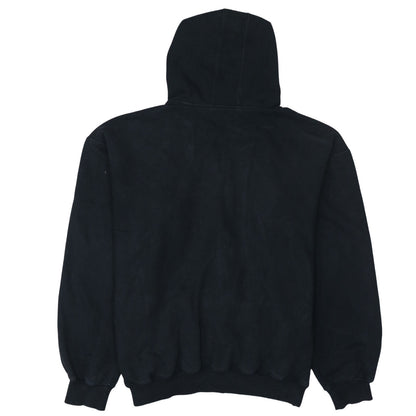 Mens UK Size M FILA Black Full Zip Hoodie