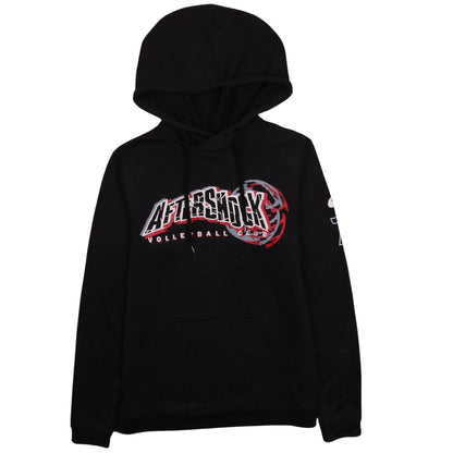 Asics Mens Black XS Pullover Hoodie Volleyball Club Graphic