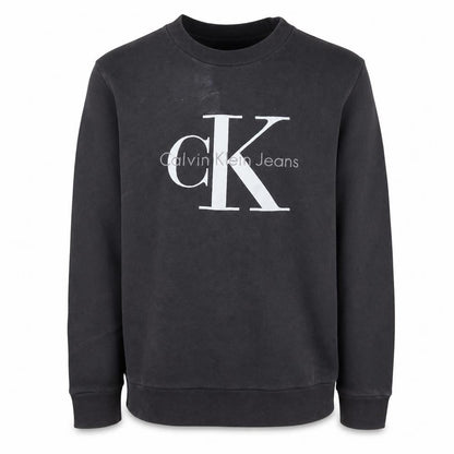 Mens UK Size M Calvin Klein Jeans Black Pullover Sweatshirt