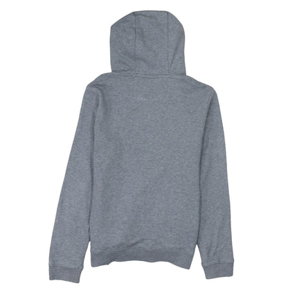 Tommy Hilfiger Boys Grey Pullover Hoodie Size 164 Logo Graphic Sweatshirt