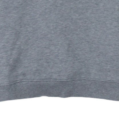 Tommy Hilfiger Boys Grey Pullover Hoodie Size 164 Logo Graphic Sweatshirt
