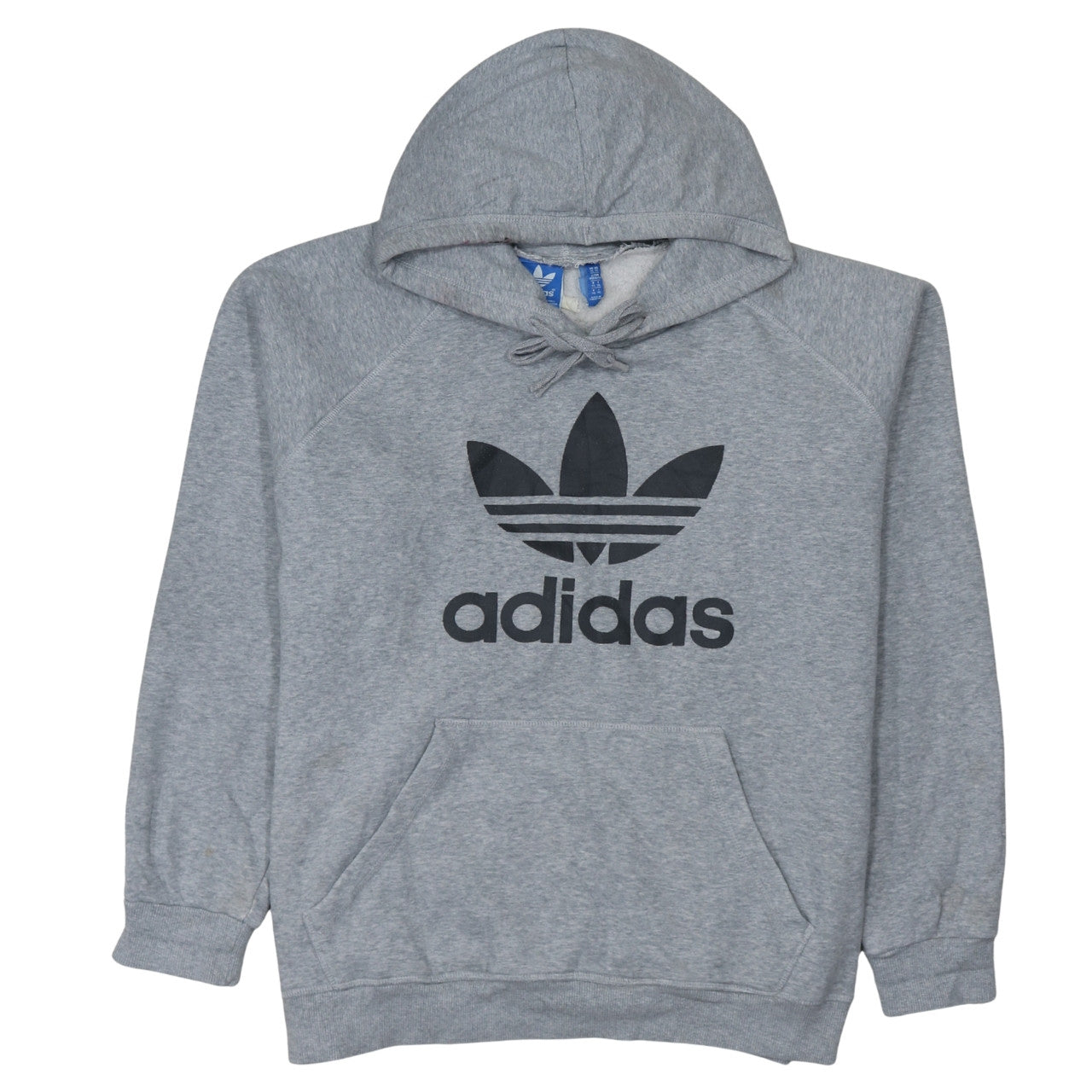 Mens UK Size XL adidas Grey Pullover Hoodie