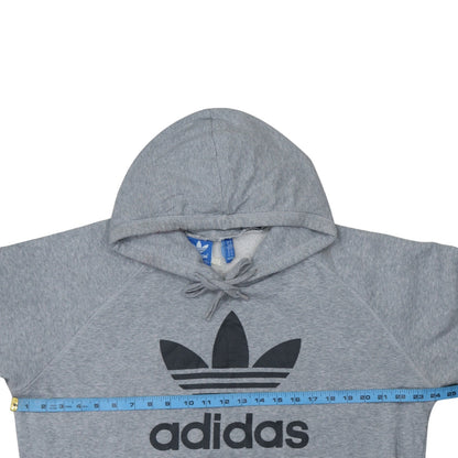 Mens UK Size XL adidas Grey Pullover Hoodie
