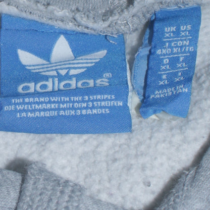 Mens UK Size XL adidas Grey Pullover Hoodie