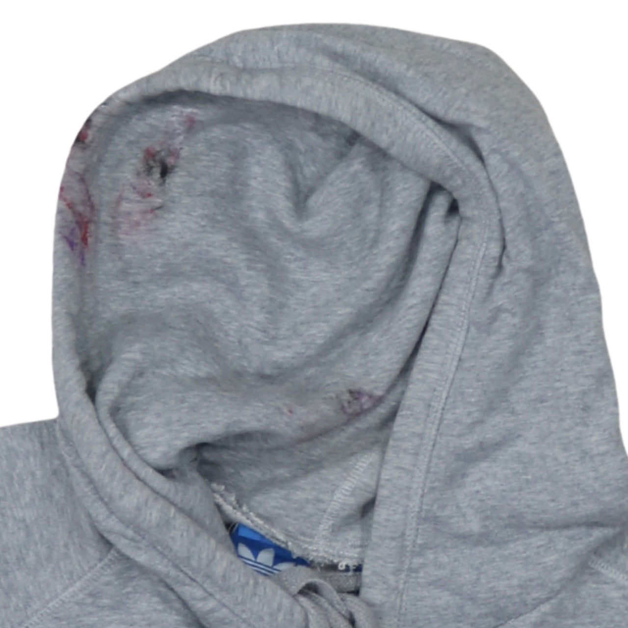 Mens UK Size XL adidas Grey Pullover Hoodie
