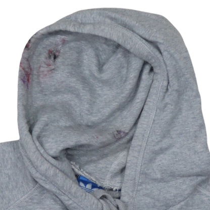 Mens UK Size XL adidas Grey Pullover Hoodie