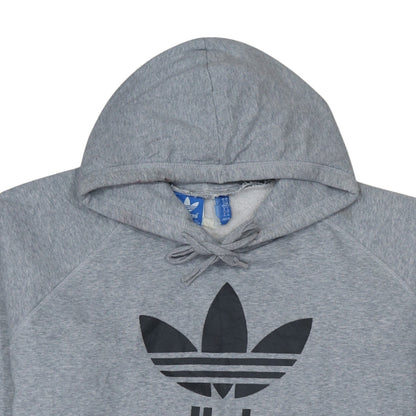 Mens UK Size XL adidas Grey Pullover Hoodie