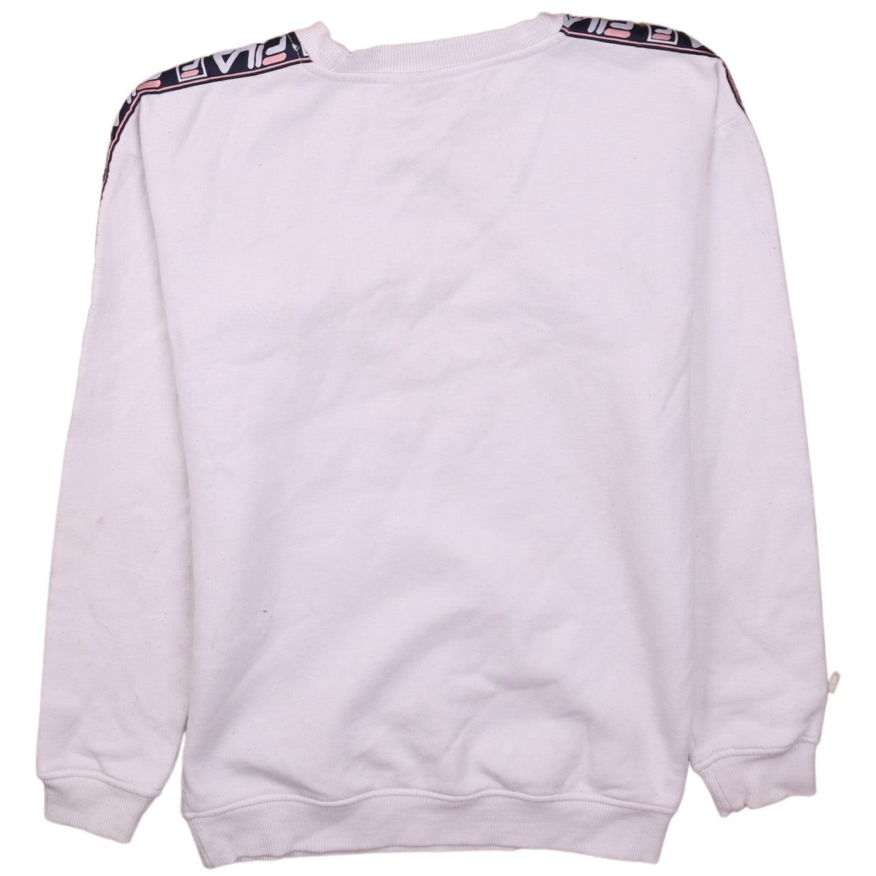 Mens UK Size XS FILA White Pullover Sweatshirt