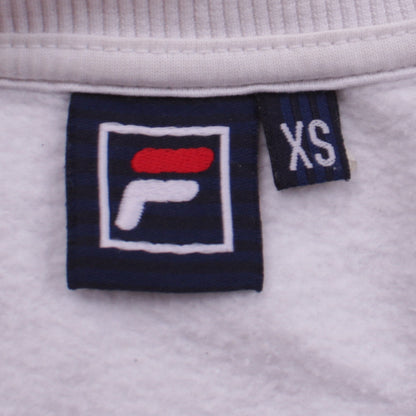 Mens UK Size XS FILA White Pullover Sweatshirt