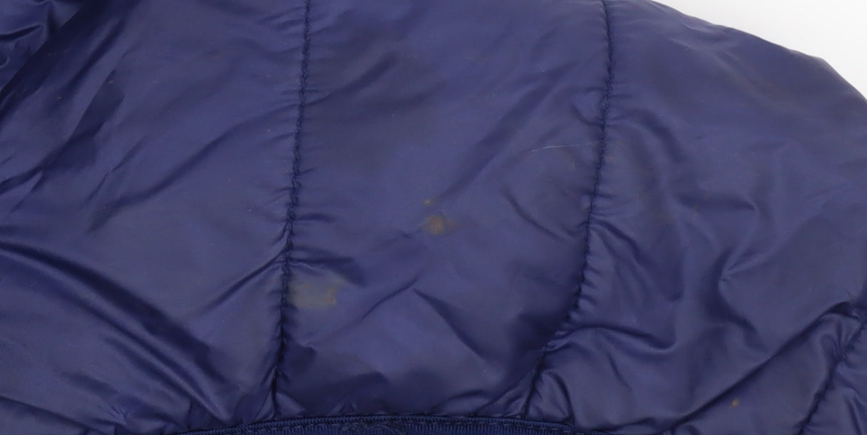 Mens UK Size S Lee Cooper Blue Puffer Jacket