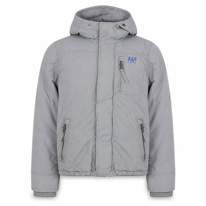 Mens UK Size S Abercrombie Grey Basic Jacket