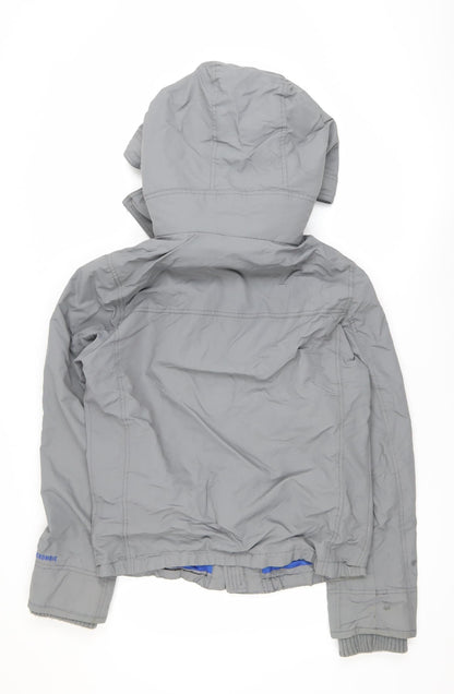 Mens UK Size S Abercrombie Grey Basic Jacket