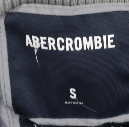 Mens UK Size S Abercrombie Grey Basic Jacket