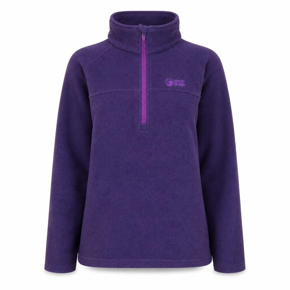 Womens UK Size 12 North Ridge Purple Hiking Walking Gym & Training Jacket