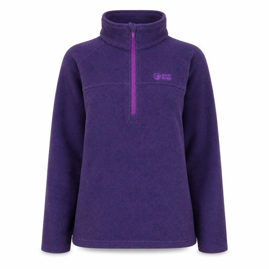 Womens UK Size 12 North Ridge Purple Hiking Walking Gym & Training Jacket