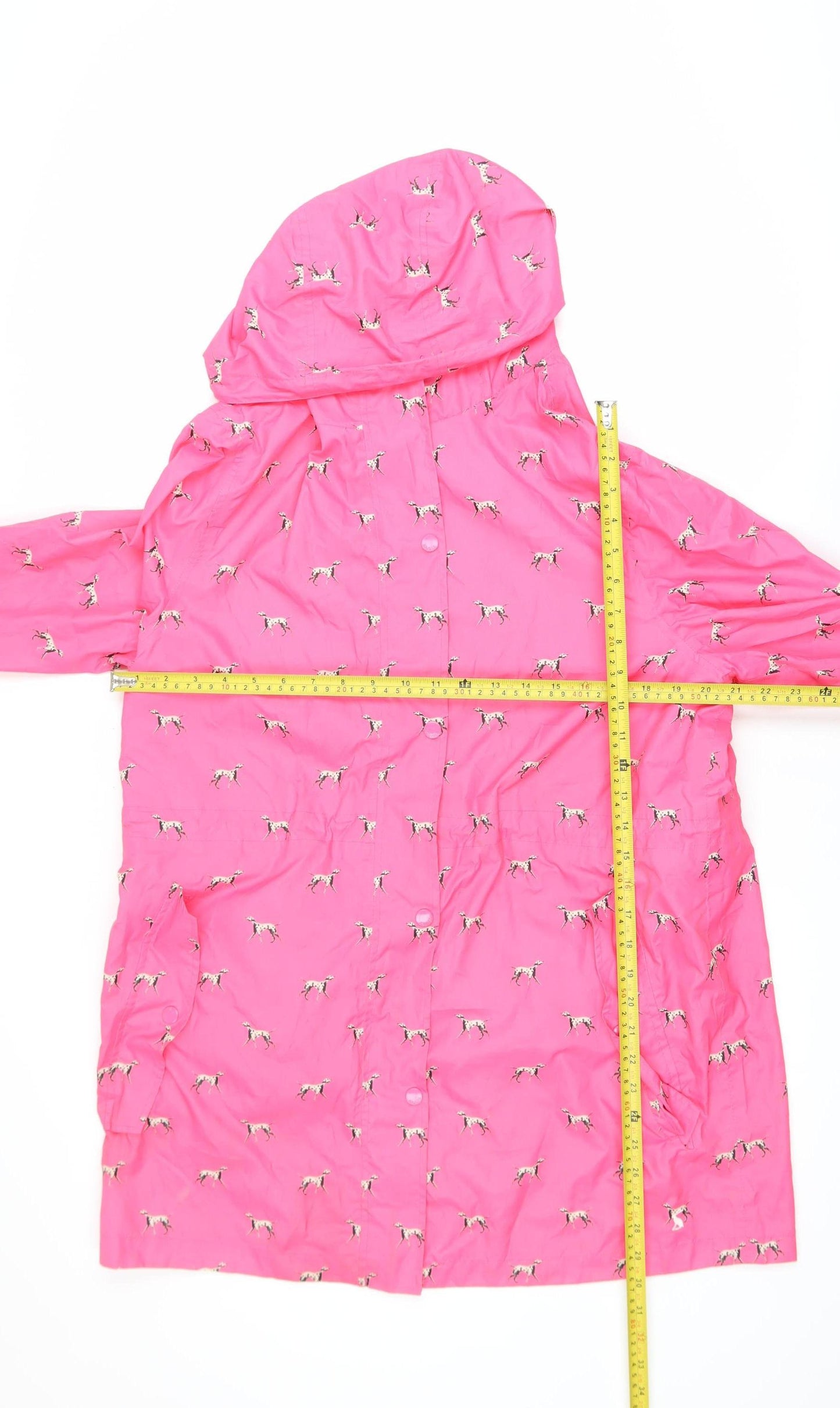 Womens UK Size 14 Joules Pink Rain Coat