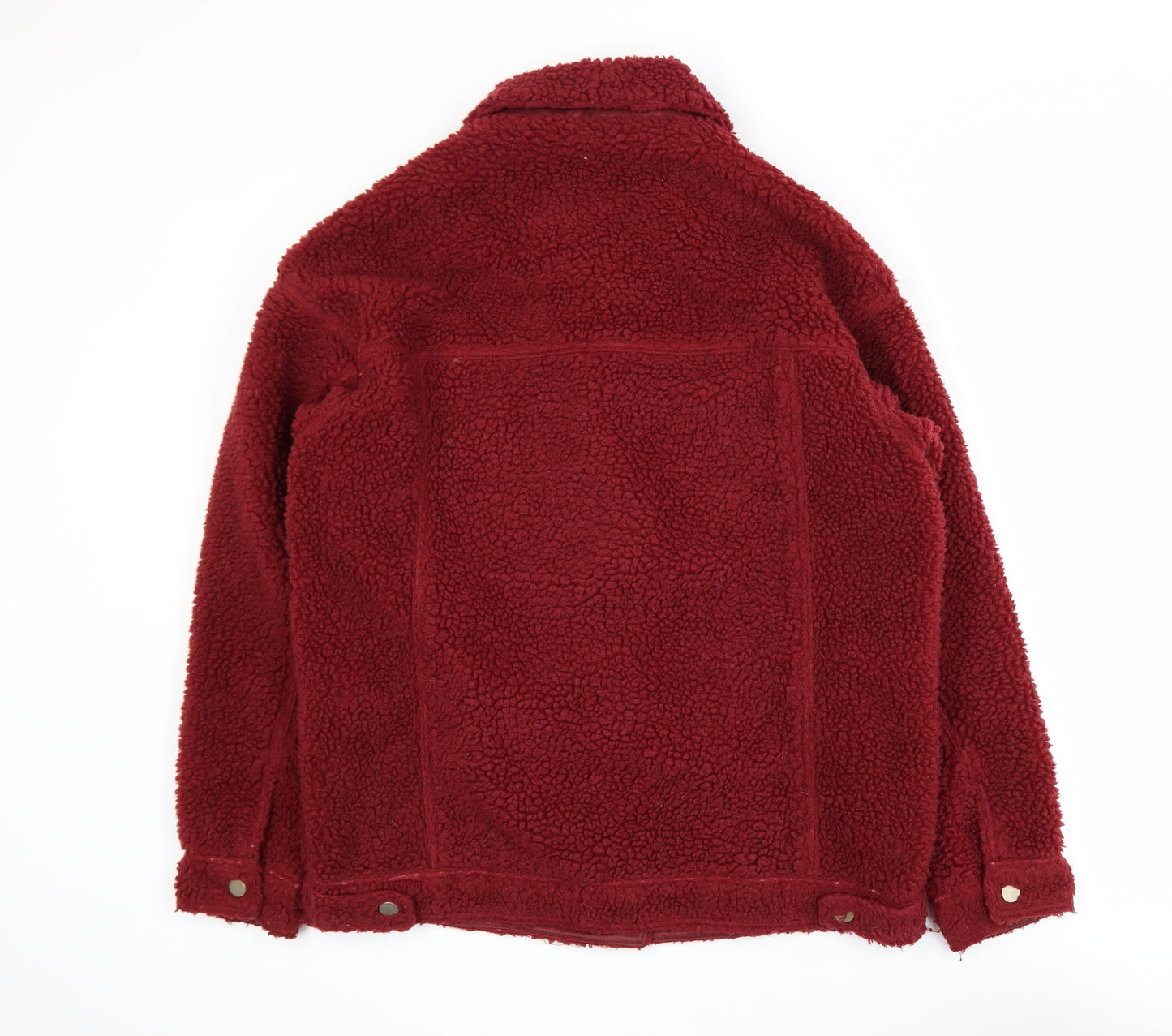 Womens UK Size 8 Missguided Red Bomber Jacket