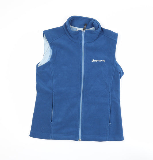 Womens UK Size 12 Sprayway Blue Bodywarmer
