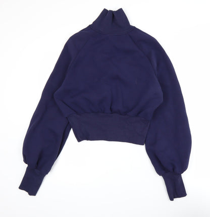 Womens UK Size M Commense Blue Pullover Sweatshirt