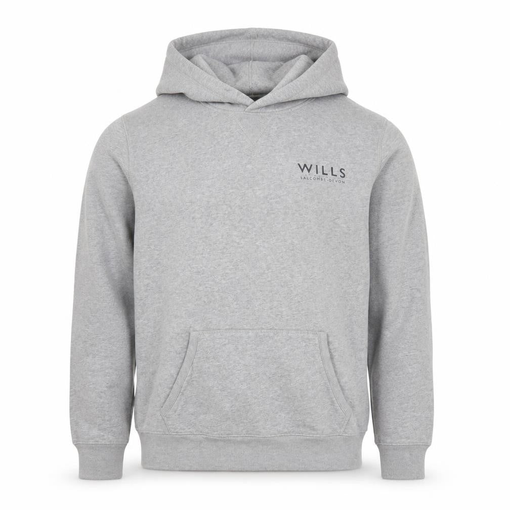 Mens UK Size S Jack Wills Grey Pullover Hoodie