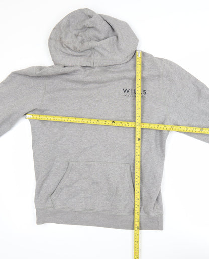Mens UK Size S Jack Wills Grey Pullover Hoodie