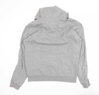 Mens UK Size S Jack Wills Grey Pullover Hoodie