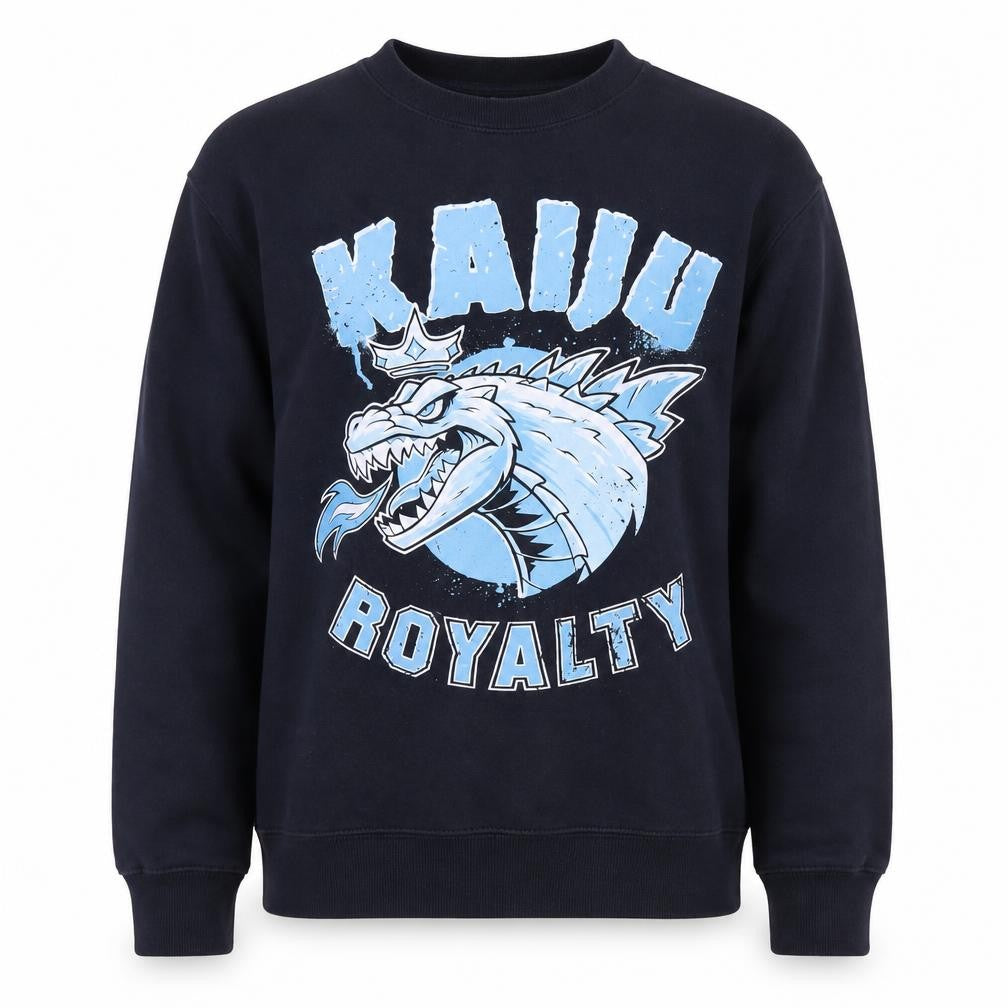 Mens UK Size M Design By Humans Blue Pullover Sweatshirt