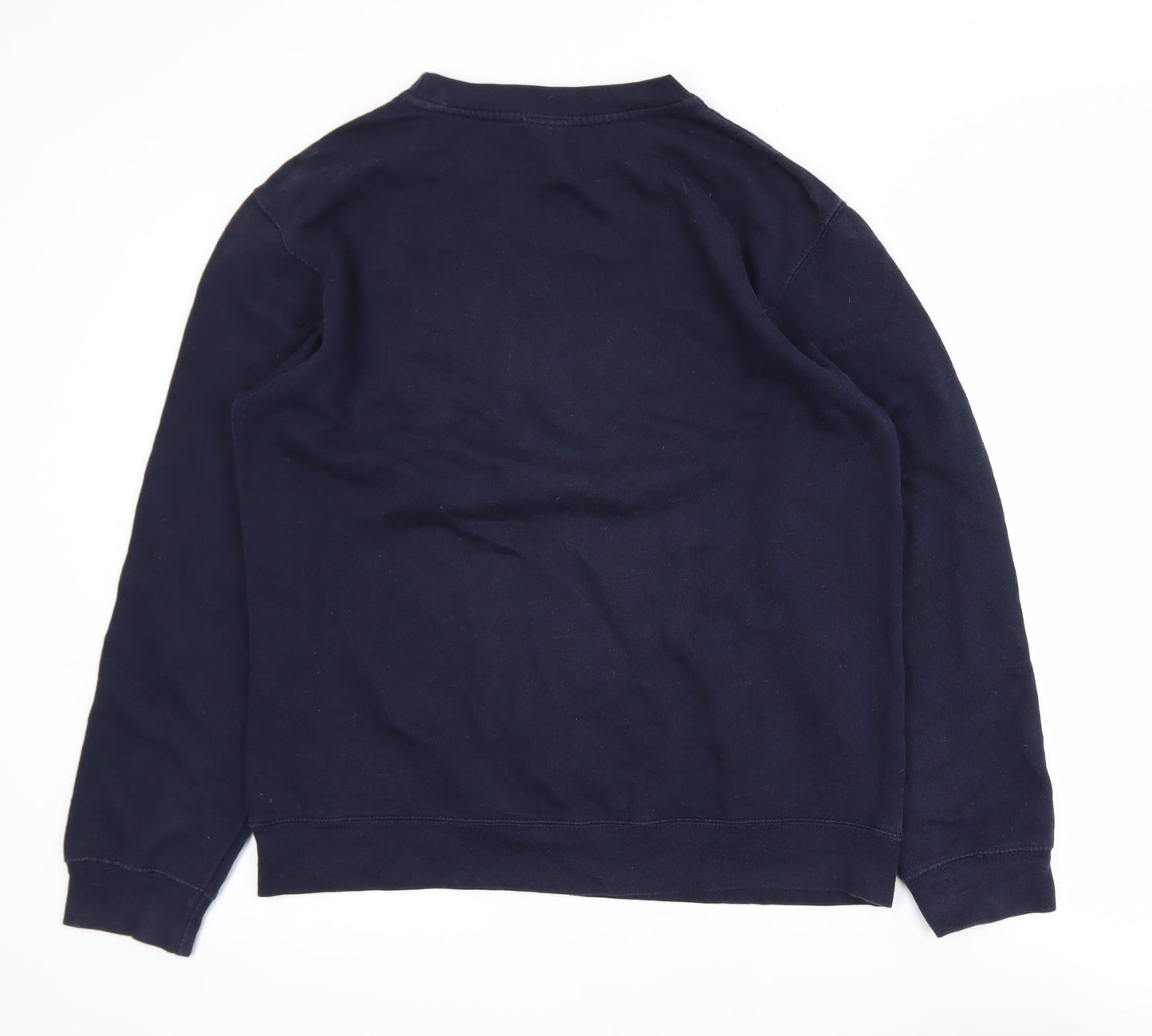Mens UK Size M Design By Humans Blue Pullover Sweatshirt