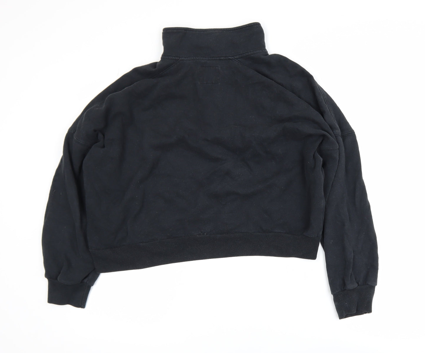 Womens UK Size L Abercrombie & Fitch Black Pullover Sweatshirt