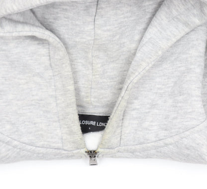 Mens UK Size L Closure LDN Grey Gym & TrainingRunning & JoggingWalking Jacket