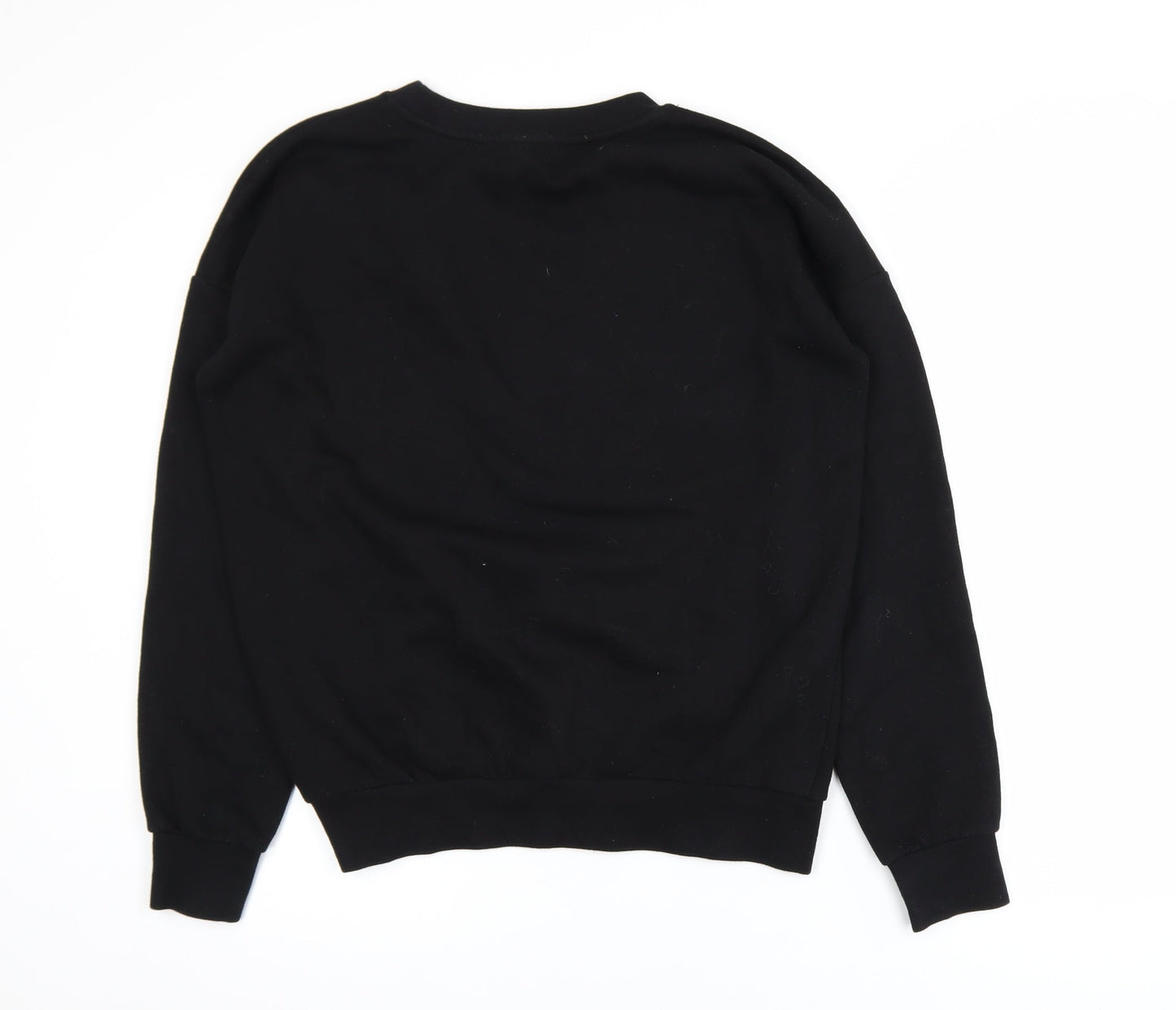 Womens UK Size 8 NEXT Black Pullover Sweatshirt