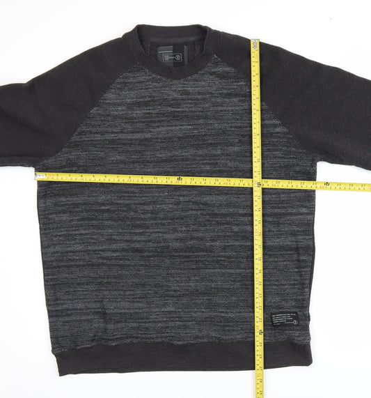 Mens UK Size XL Dissident Grey Pullover Sweatshirt