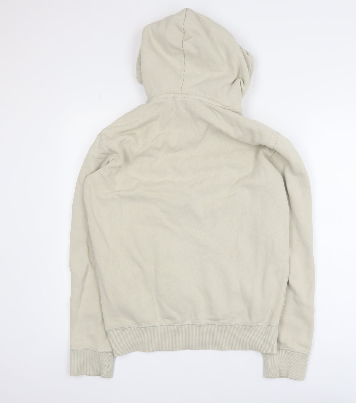 Womens UK Size S Superdry Beige Pullover Hoodie